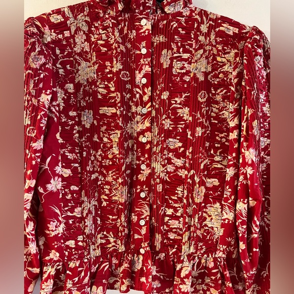 Doen Heloise Top in Oak Bluffs Floral - Picture 4 of 9